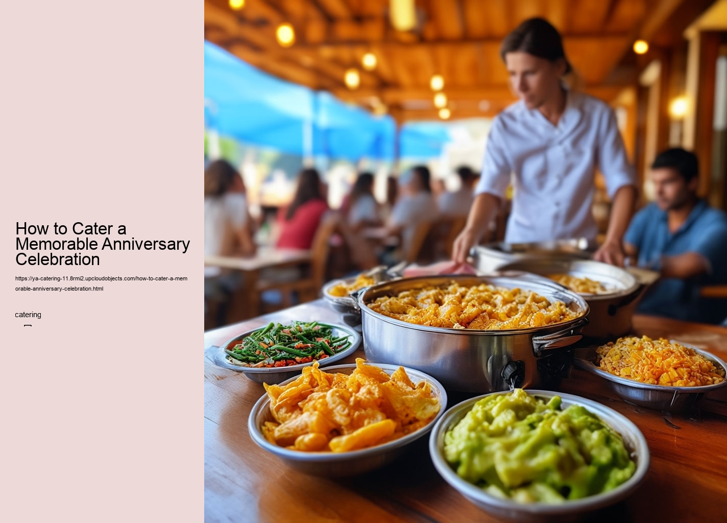 How to Cater a Memorable Anniversary Celebration