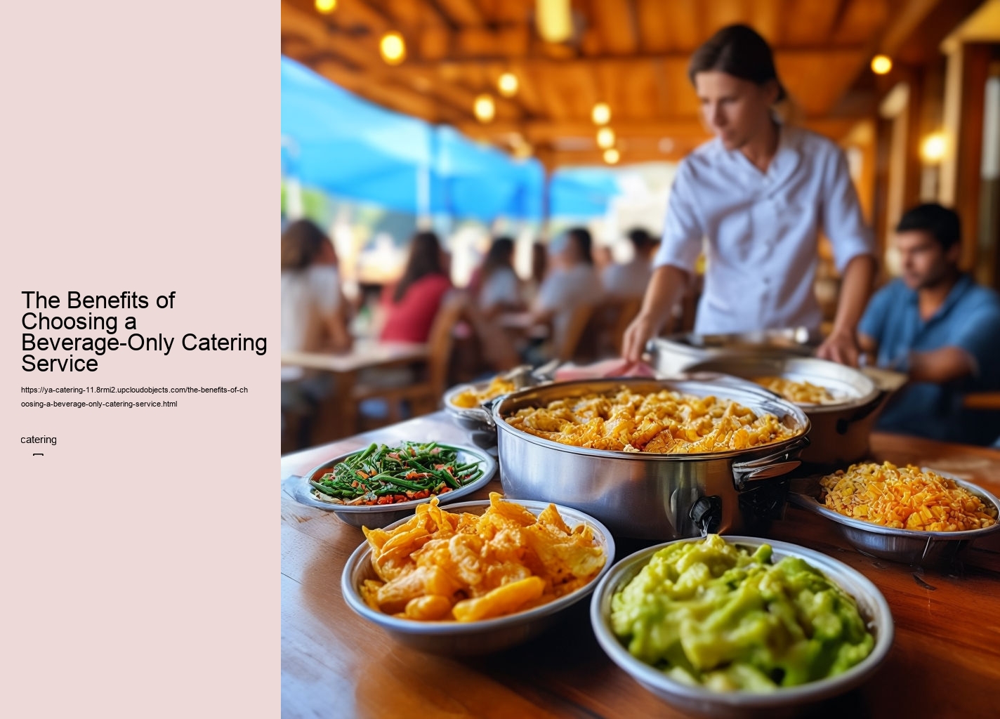 The Benefits of Choosing a Beverage-Only Catering Service