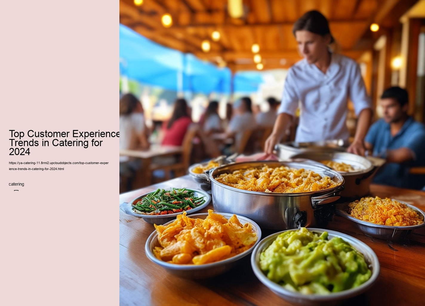 Top Customer Experience Trends in Catering for 2024